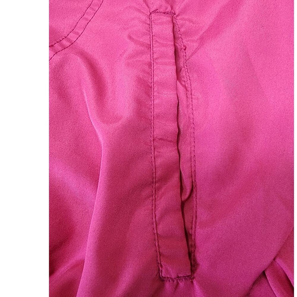 Vintage Bolle Sport Lined Fuchsia Workout Suit with pockets Womens Size Medium - Picture 6 of 12